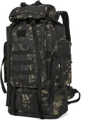 Hiking Backpack for Men 70L/100L Camping Backpack Military Rucksack Molle 3 Days Assault Pack for Climbing