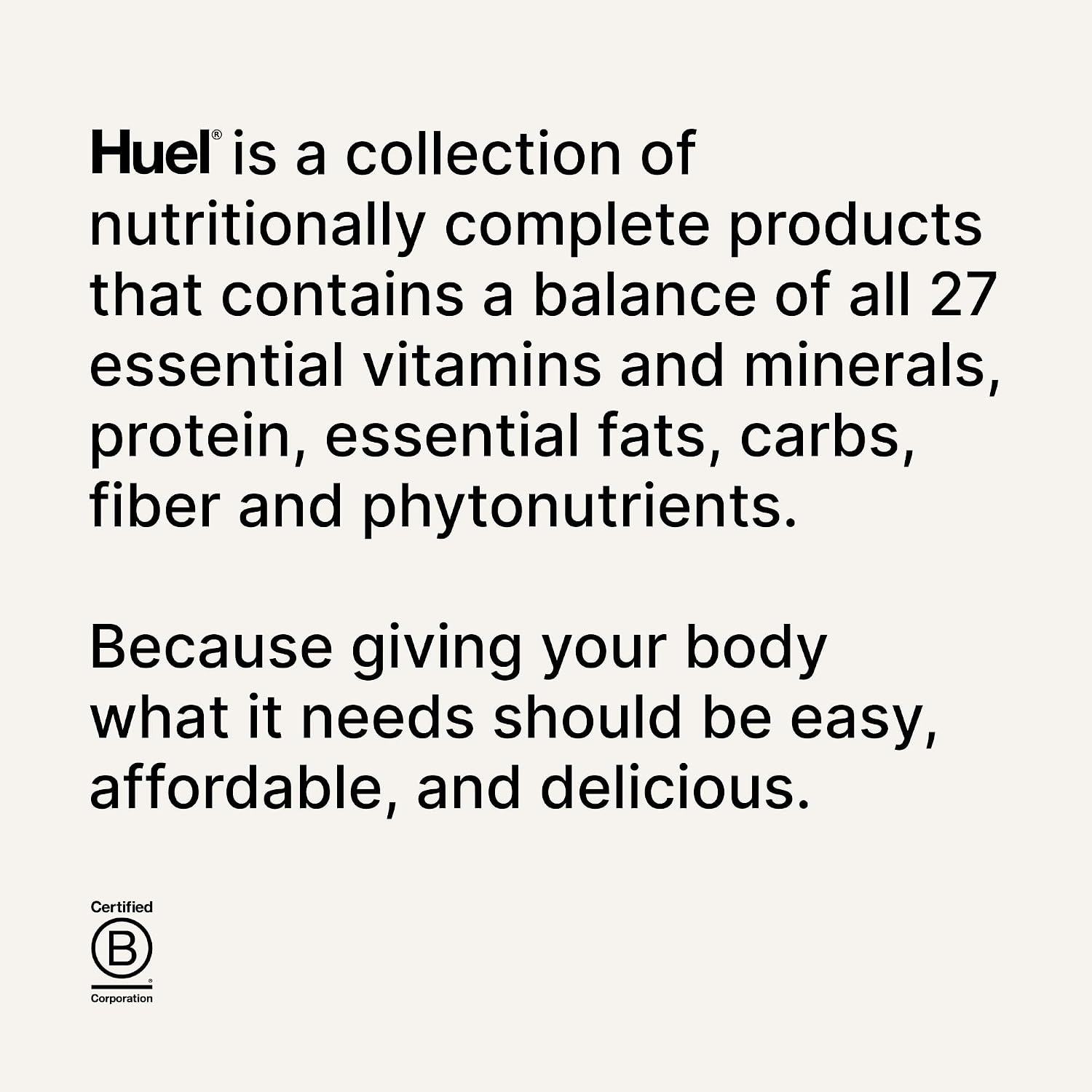 Huel Daily Superblend Chocolate Powder | 25g Plant Based Protein