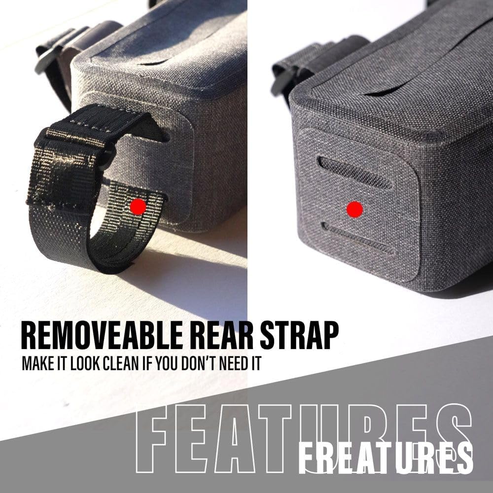 Bike Venture Frame Bag Triangle Bag (Gray)