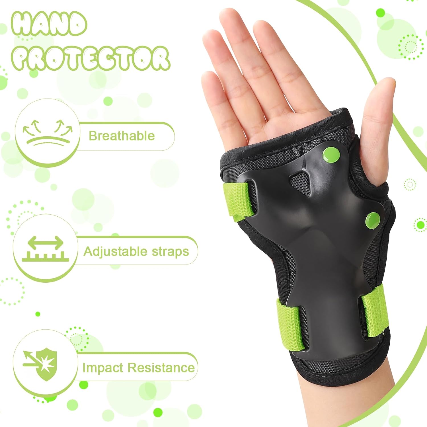 Kids/Youth Knee Pads Elbow Pads with Wrist Guards Protective Gear Set