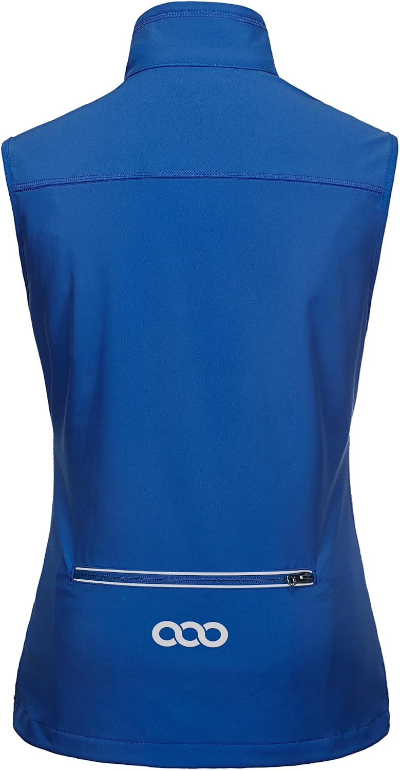 33,000ft Women's Lightweight Running Vest with 6 Pockets for Travel Golf