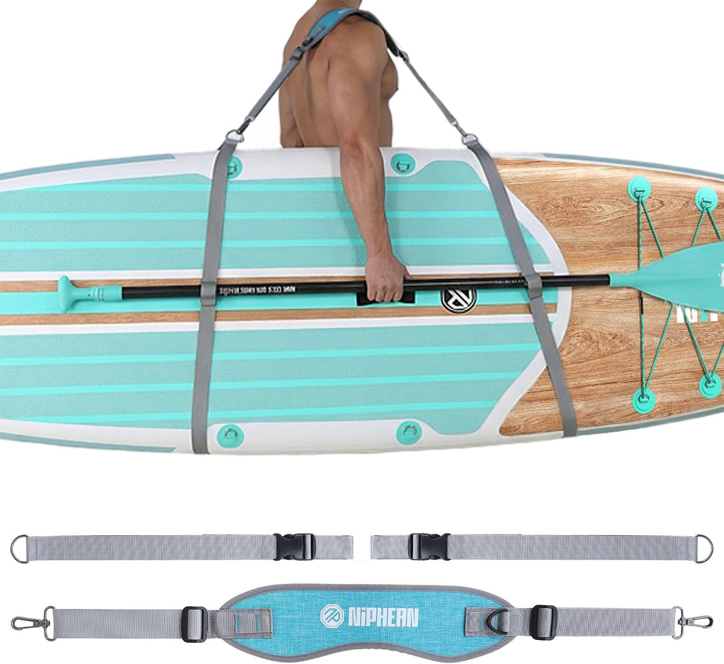 niphean SUP Carrying Strap, Adjustable Shoulder Strap for Paddleboard