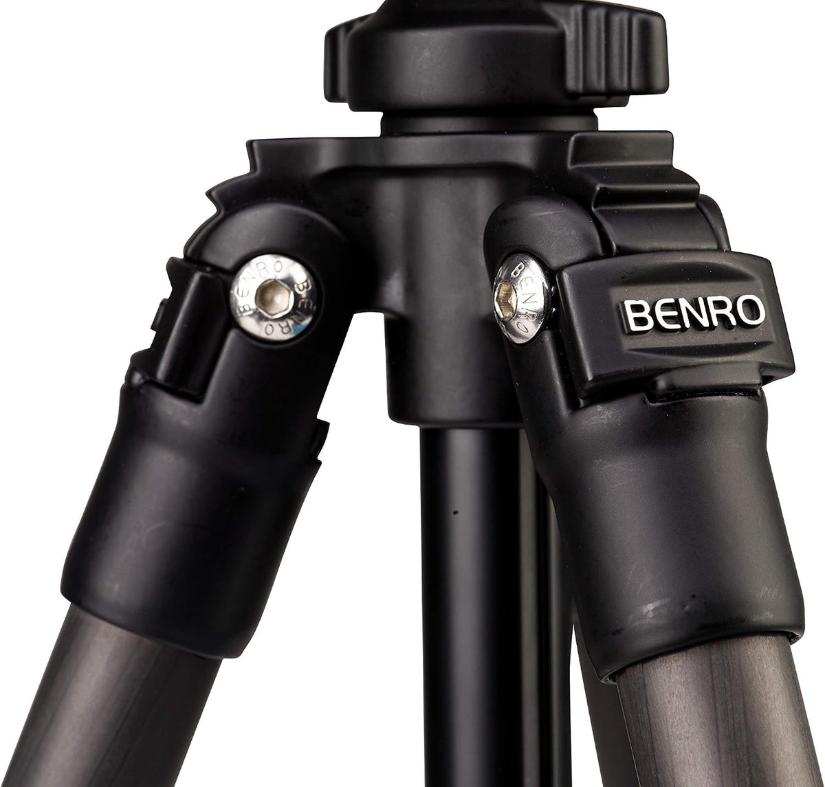 Benro Slim Tripod Kit with Ball Head, Carbon Fiber, 4 Sections, Twist Lock Legs, 57.6" Maximum Height, 8.78 lb. Load Capacity- Black (TSL08CN00)