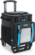 TOURIT Collapsible Rolling Cooler with Wheels, 12H Insulated & Waterproof