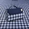 PUPOPIK Outdoor Picnic Blanket, XL Foldable Waterproof Sand Beach Mat, Extra Large 80x80in for Beach Camping Hiking Travel Family Concerts Portable Beach Blankets（Darke Blue）