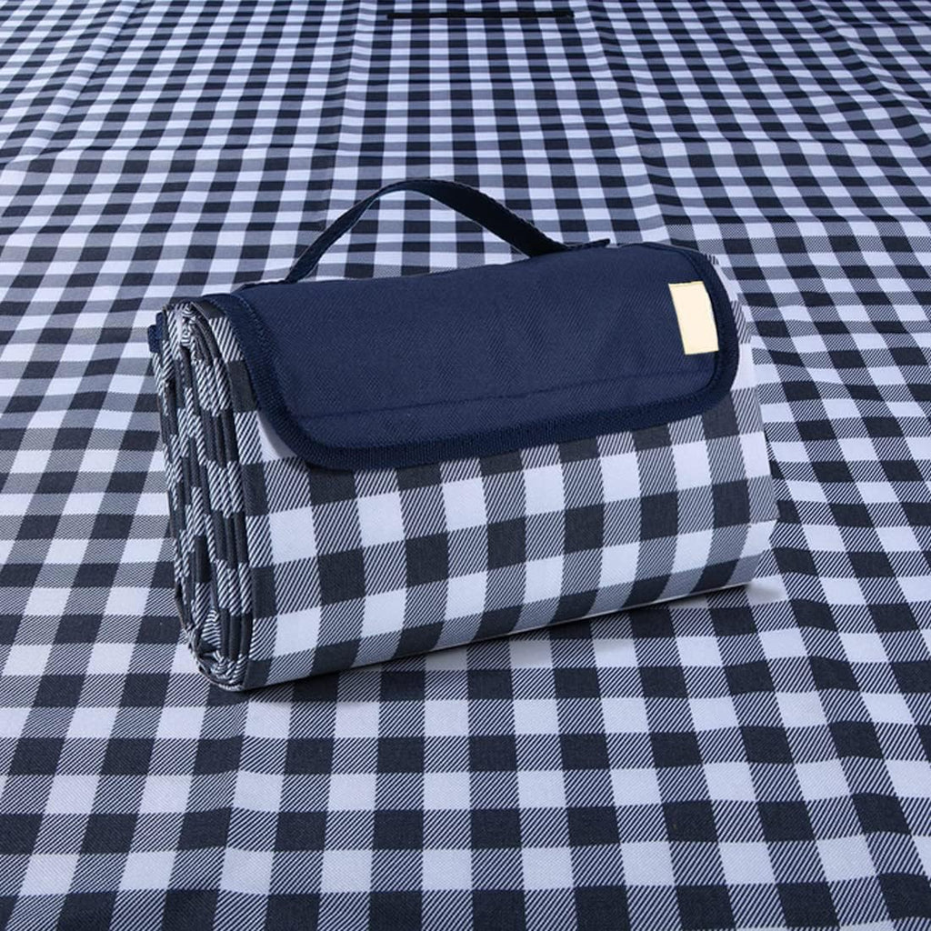 PUPOPIK Picnic Beach Blanket, Picnic Mat 80x60in Waterproof Foldable, Family Mat, Portable Large Picnic Blankets for Travel, Hiking, Music Festival