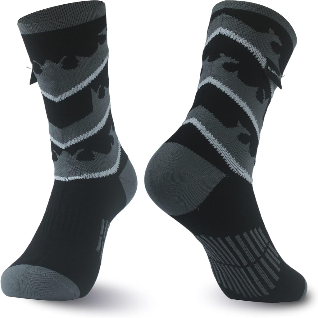 RANDY SUN Waterproof Breathable Socks, [SGS Certified] Unisex Skiing Trekking Hiking Wading Trail Socks
