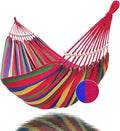 GOCAN Hammock with Bars Large Hammocks bedsize 220x160cm 3XL
