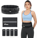 ZELUS Weighted Belt for Women Men, 6/8/10lb Z-Fit Adjustable Weighted Belt
