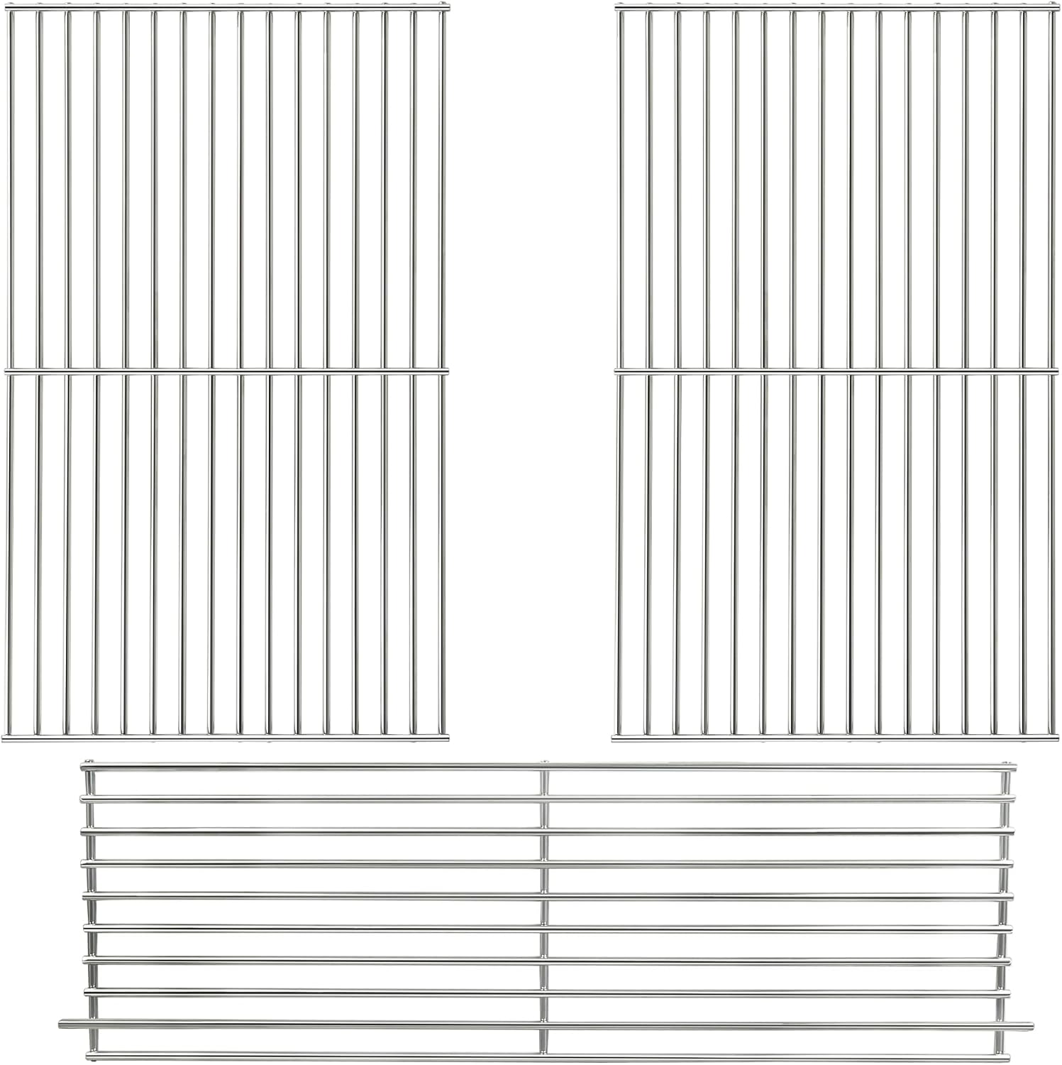 Grill Grates for Pit Boss Lexington 500 540 Series Stainless Steel Cooking Grid Grate Grilling Rack Wood Pellet Smoker Pitboss PB540 PB500LX-005 Replacement Parts 31172 BBQ Accessory