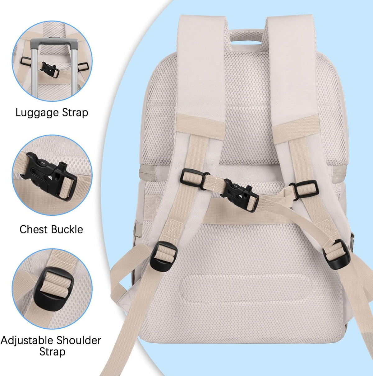Cooler Backpack, Waterproof Insulated Backpack Cooler for Men Women Lunch, Camping, Beach, Picnic, Outdoor