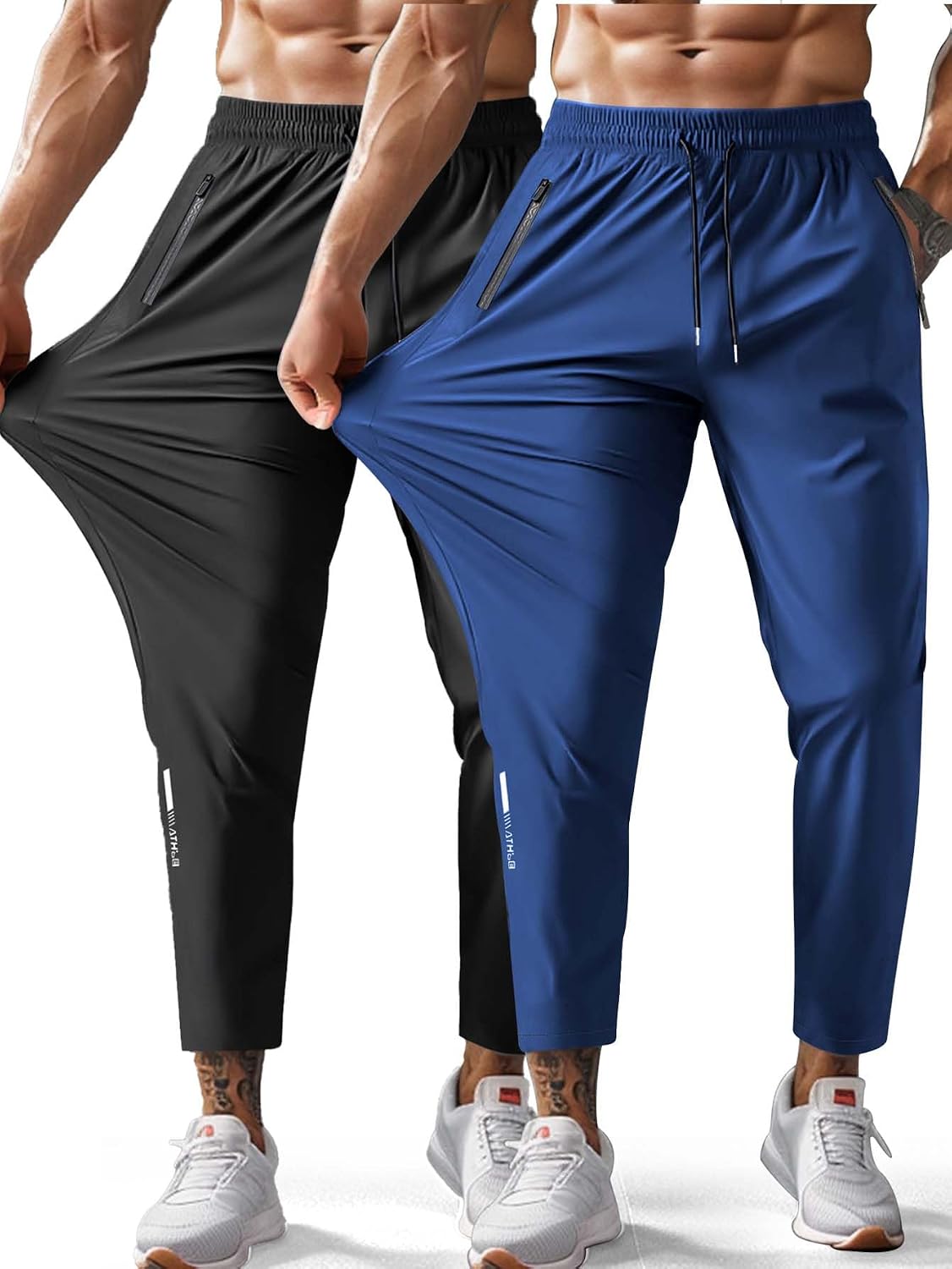 Hidkat Men's Hiking Pants Quick-Dry Lightweight Sweatpants