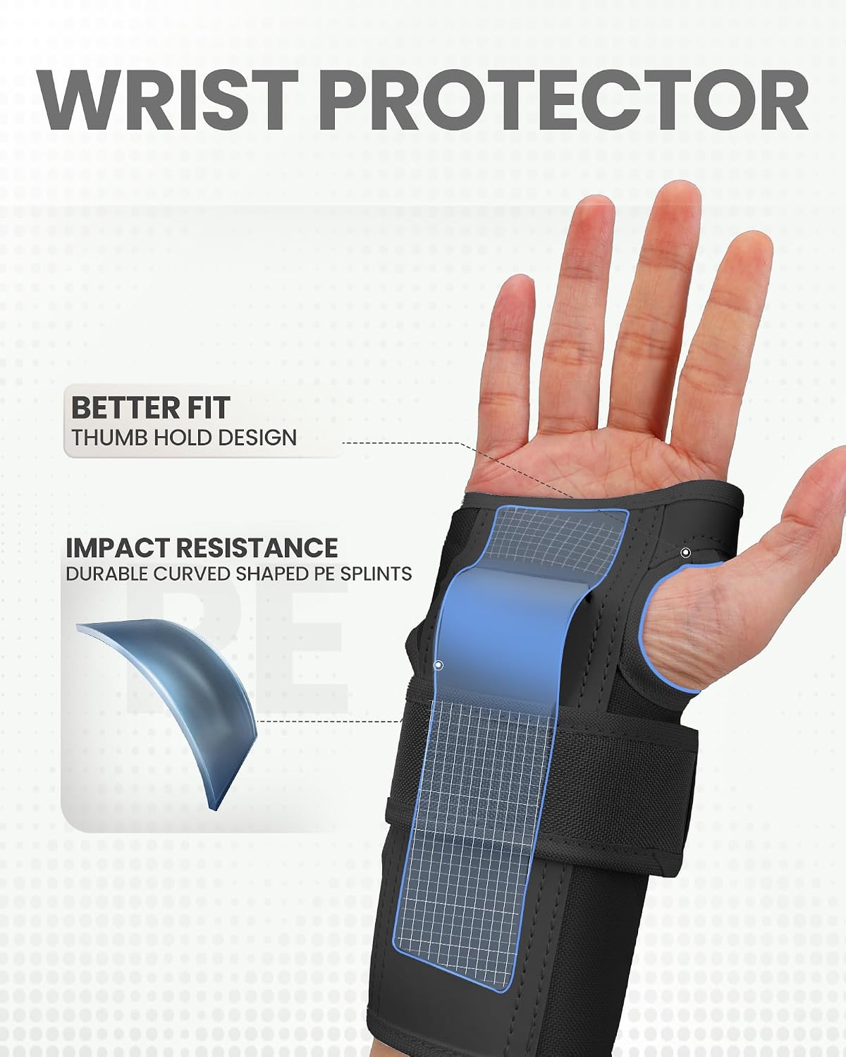 OutdoorMaster Skateboard Knee Pads Elbow Pads Wrist Guards for Adult Youth