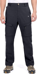 Little Donkey Andy Men's Stretch Convertible Pants, Zip-Off Quick-Dry Hiking Pants, UV Protection, Lightweight