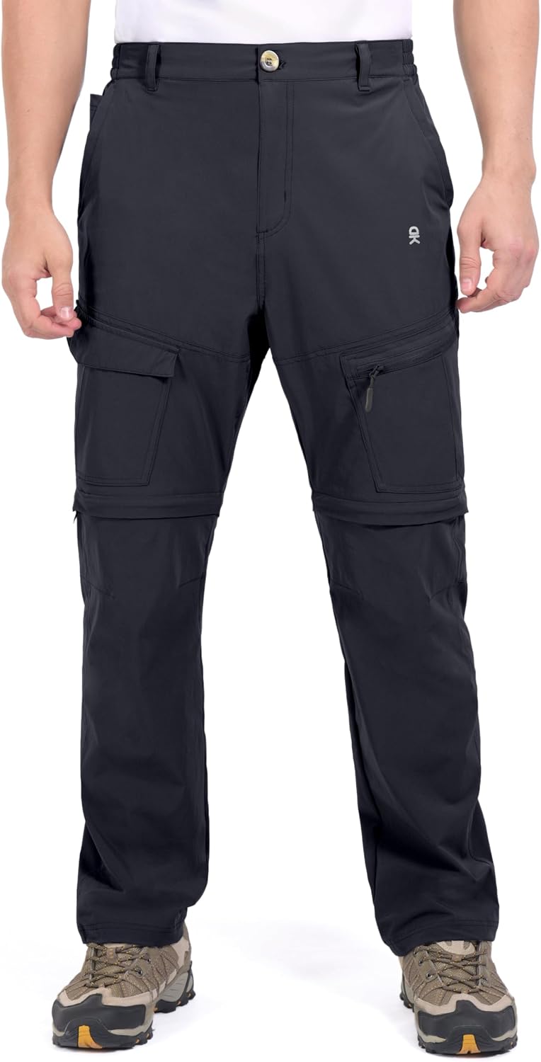 Little Donkey Andy Men's Stretch Convertible Pants, Zip-Off Quick-Dry Hiking Pants, UV Protection, Lightweight