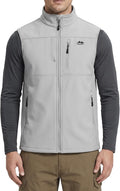 WULFUL Men's Golf Vest Windproof Lightweight Outerwear Sleeveless Jacket