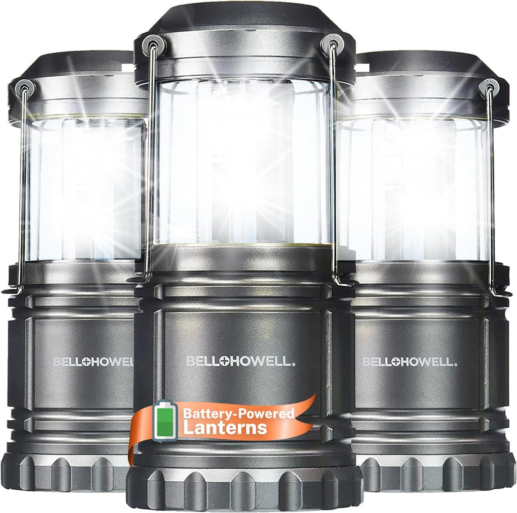 TACLIGHT Multipurpose Camping Lanterns, 4 Pack, Battery Powered