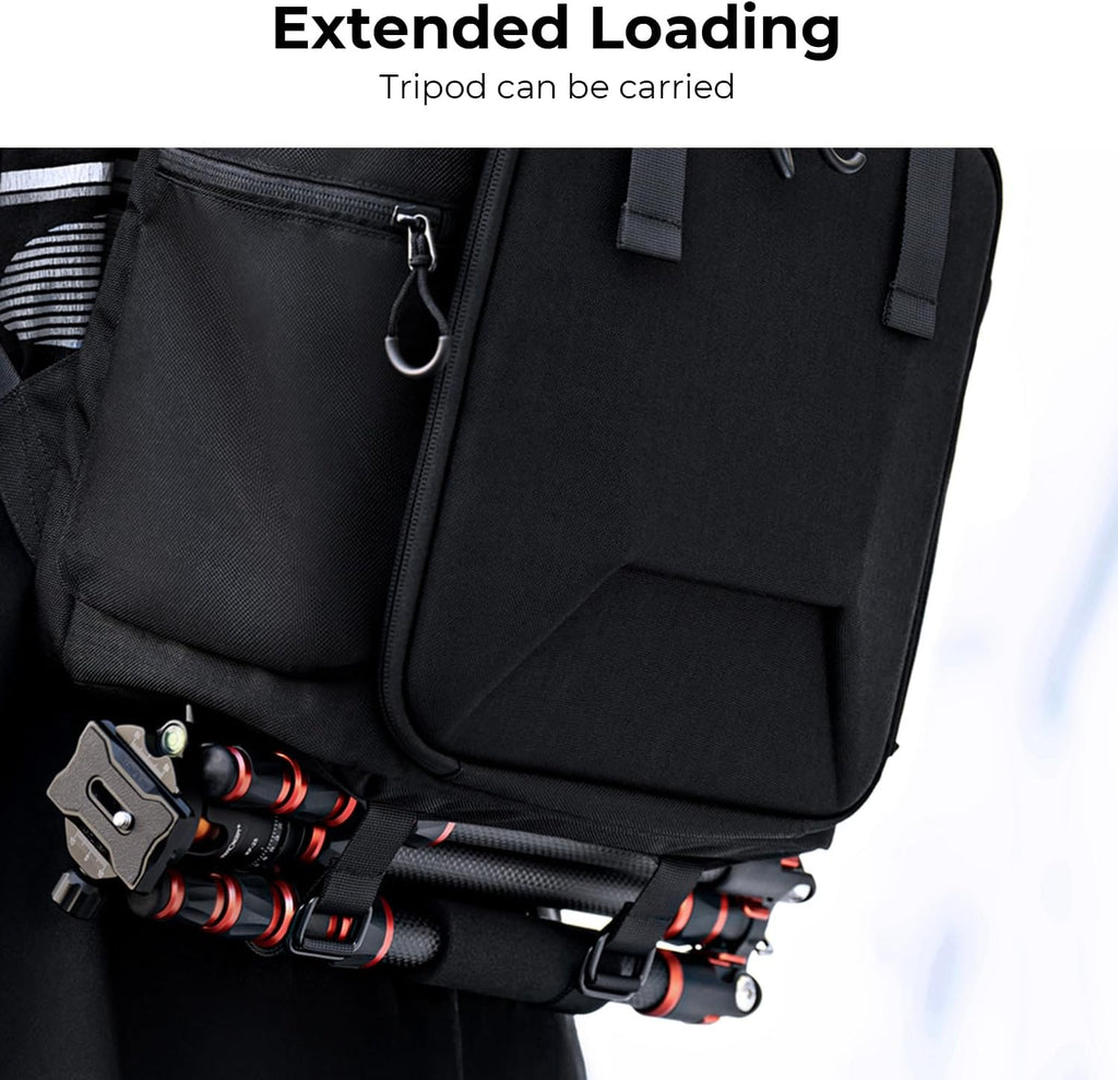 K&F CONCEPT Camera Backpack, Hard Shell Photography Backpack