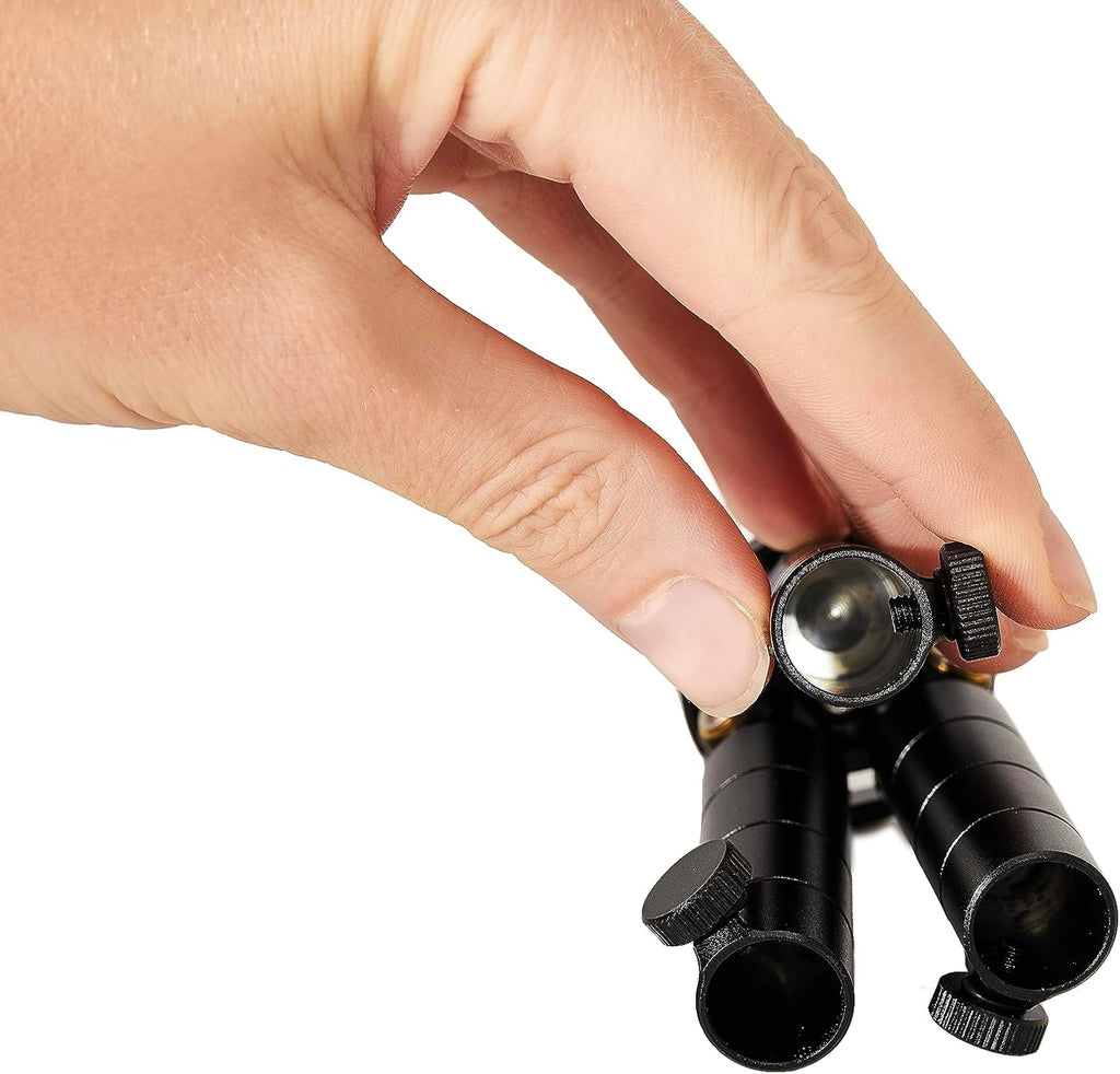 Ultralight 2.3oz/67g Trekking Pole Tripod Adapter Only - The Stool ULTripod Aluminum - Turn Trekking Poles or Branches into Camera Tripod - The Lightest Tripod for Hiking and Speed Guaranteed