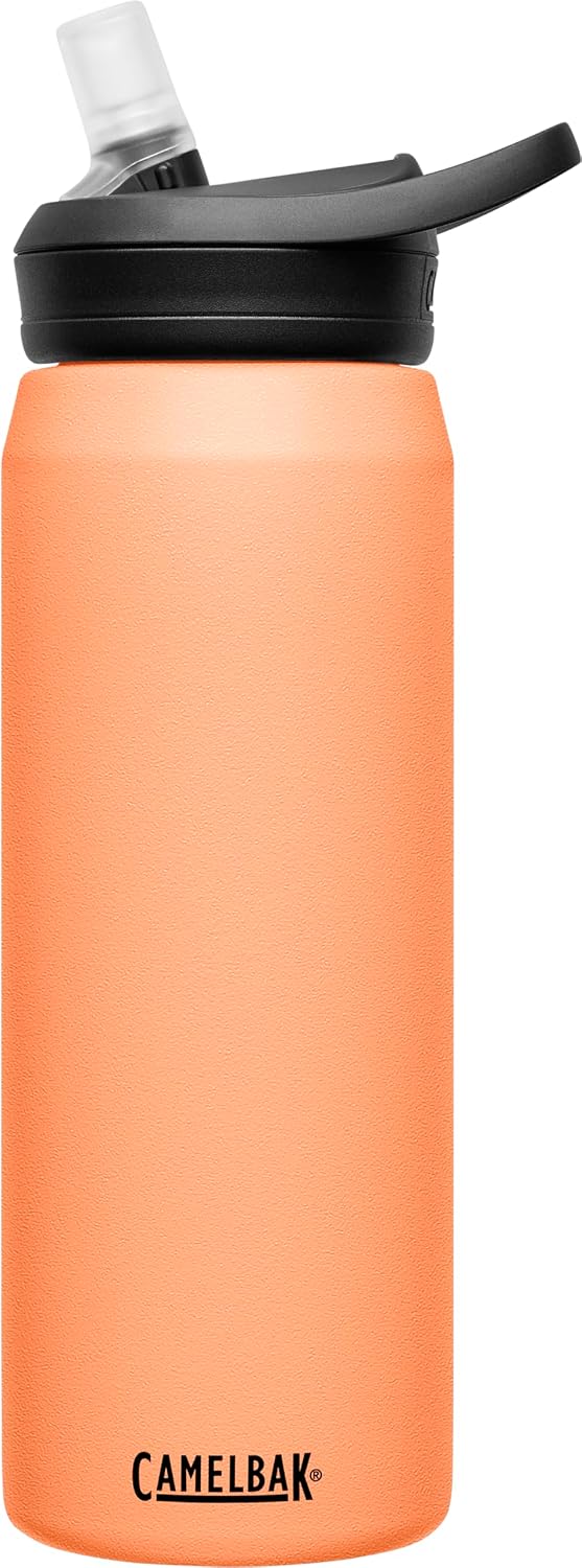 CamelBak Eddy+ Insulated Stainless Steel 25oz Water Bottle with Straw, Leakproof Cold Hydration Bottle, Seafoam