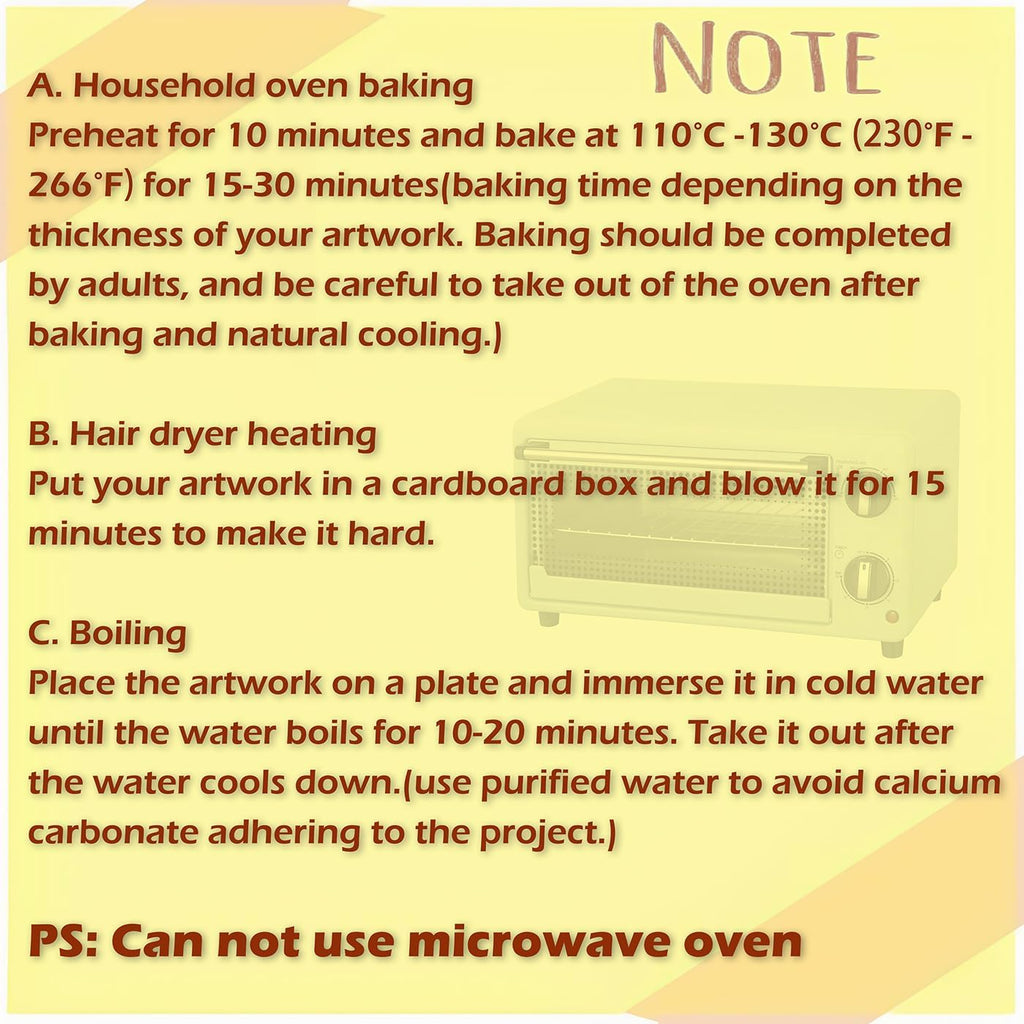 ReArt Polymer Oven-Bake Clay Black, Non Toxic 1.1Lbs Great for Modeling, Sculpting, Holiday, DIY Jewelry Making Projects