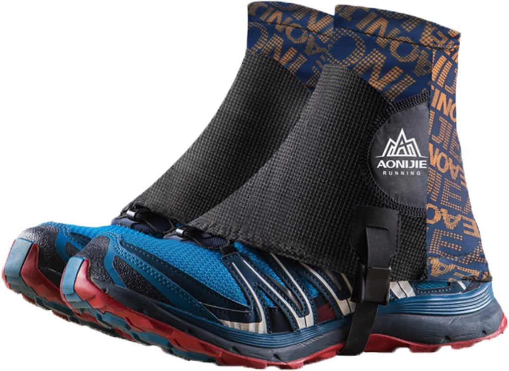 TRIWONDER Trail Gaiters for Hiking & Running, Low Ankle Shoe Gators