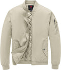 TBMPOY Men's Winter Bomber Jacket Fall Casual Windbreaker Softshell Jackets