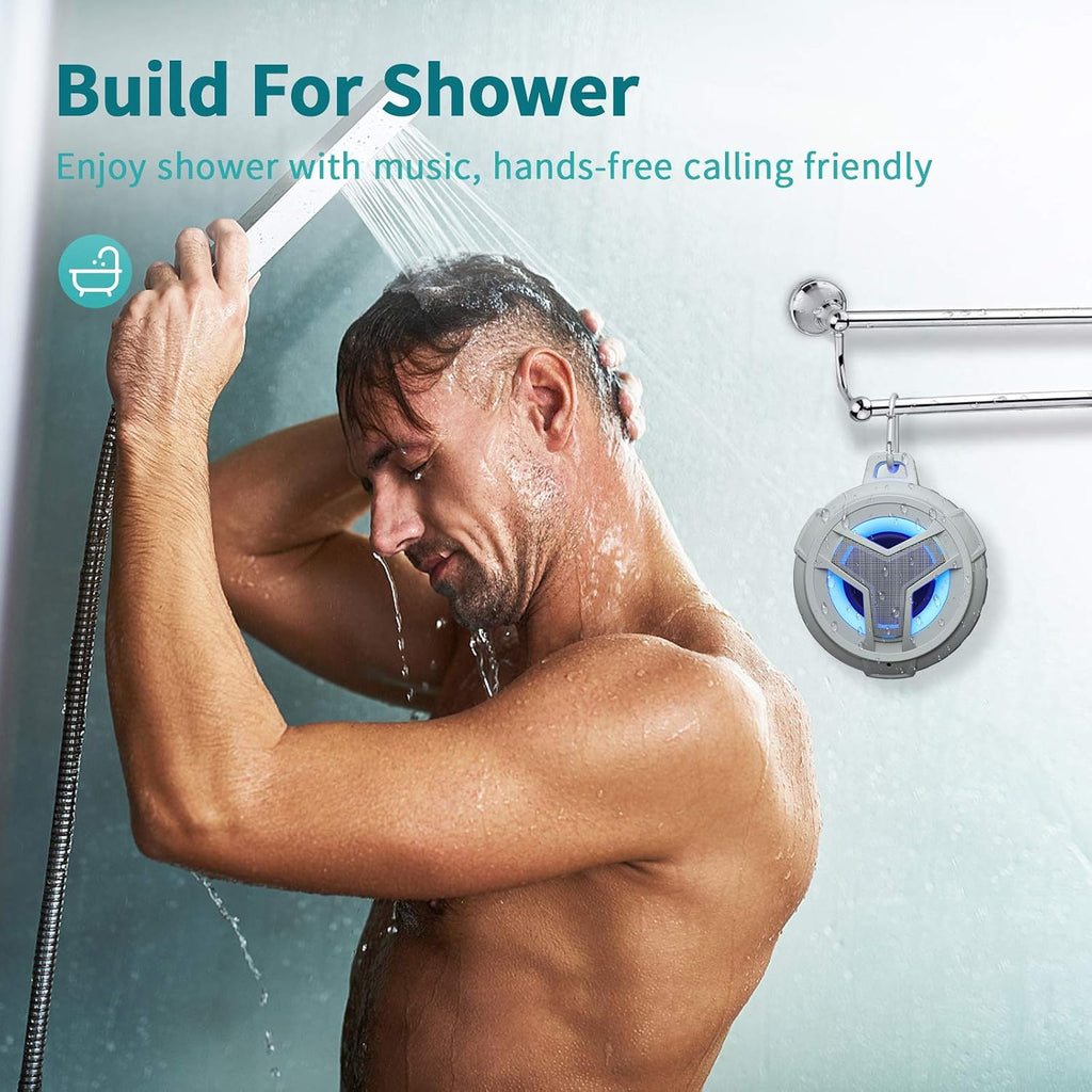 EBODA Waterproof Speaker Bluetooth Shower Portable Birthday Boys Girl Gifts