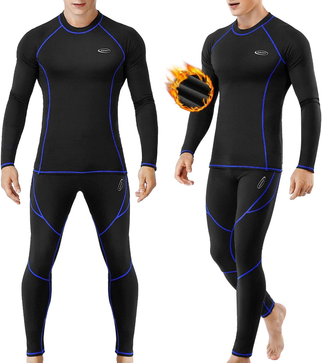 Thermal Underwear for Men Sweatsuits Long Johns Set Thermals Base Layer