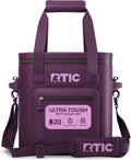 RTIC Ultra-Tough Soft Cooler Pro, Insulated, Waterproof, Leak Proof, Portable Floating Bag for Beverage, Drink, Lunch, Outdoor, Beach, Car, Camping, Picnic, Fishing, Boat