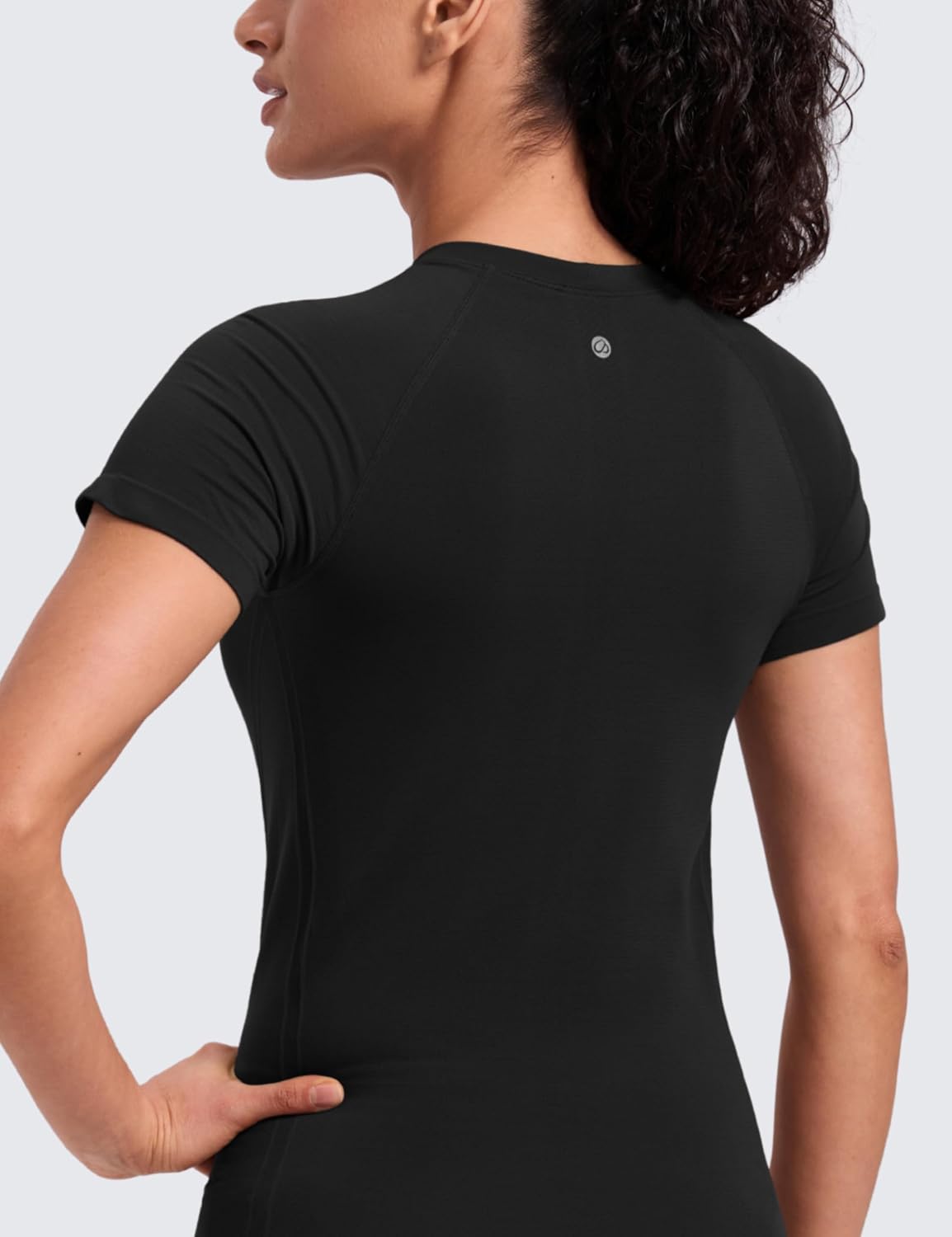 CRZ YOGA Seamless T-Shirt Hip Length