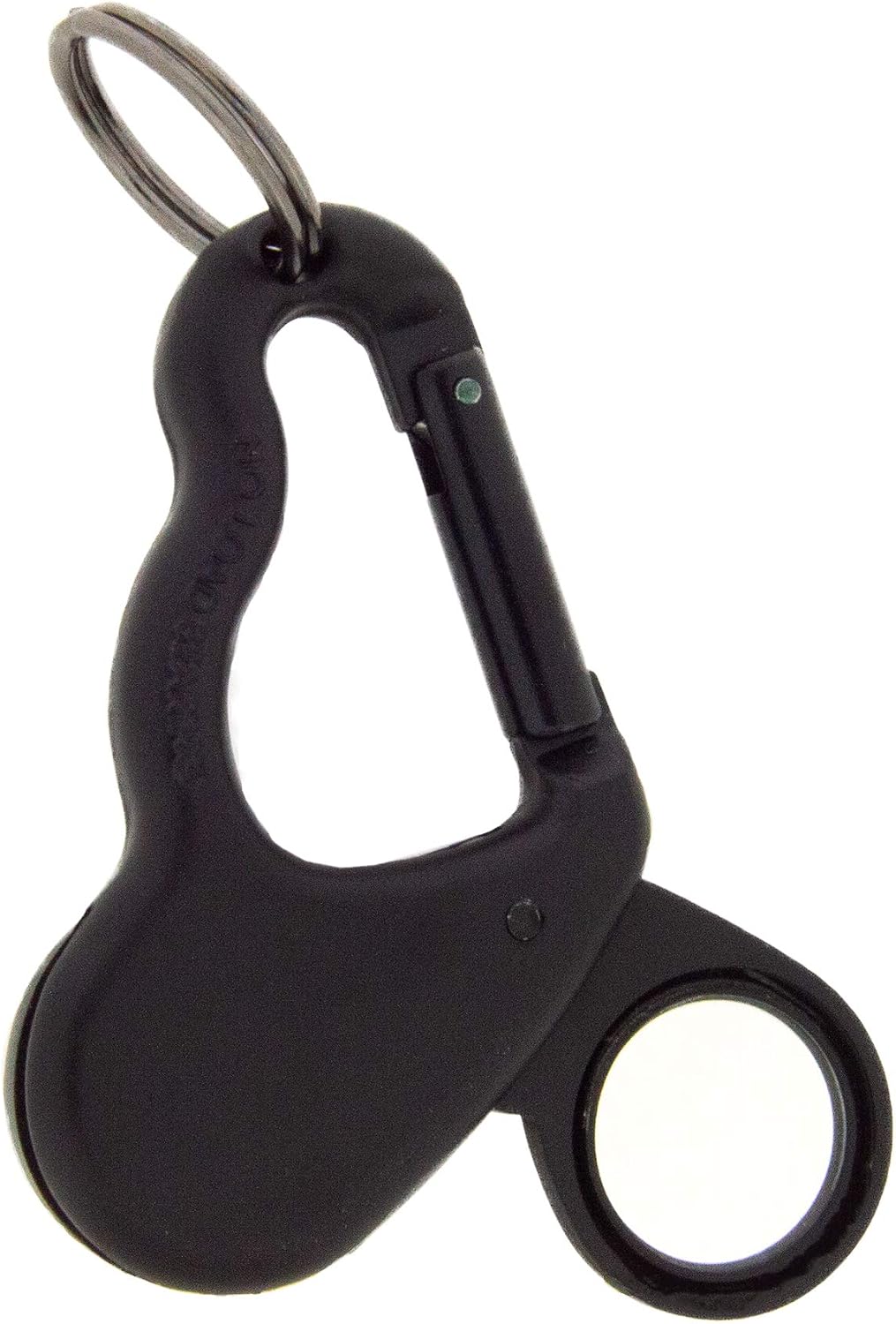 Sun Company MagniComp - Compass/Magnifier Carabiner | Carabiner with Luminous Compass and Foldaway Magnifying Glass