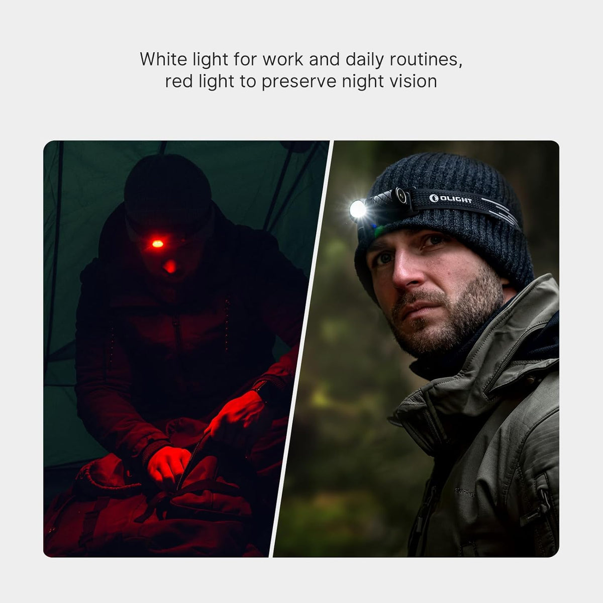 OLIGHT Perun 3 Mini Rechargeable Headlamp, Waterproof, 1250 Lumens, Black