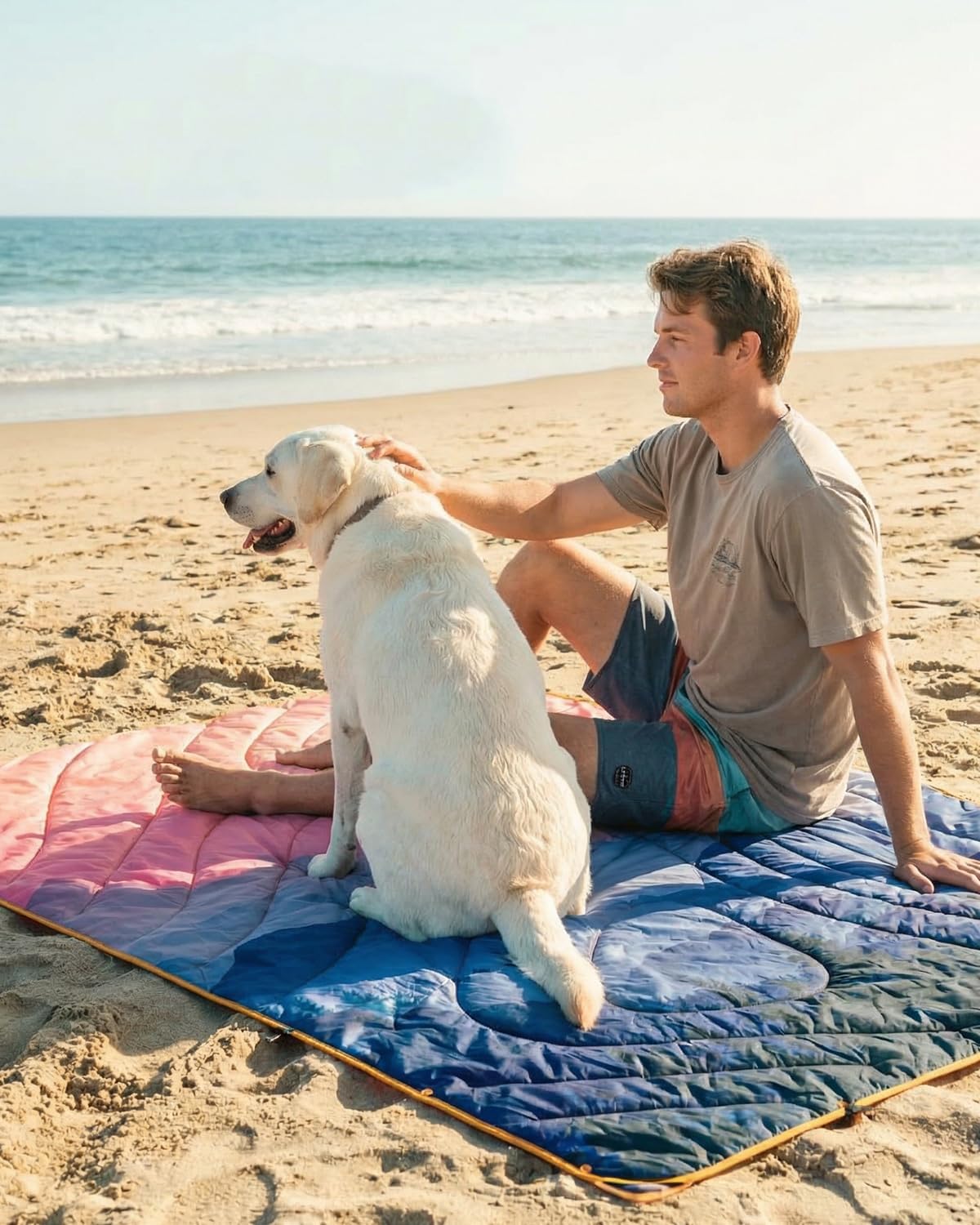 Gonex Camping Blanket, Packable Wearable Puffy Outdoor Blanket