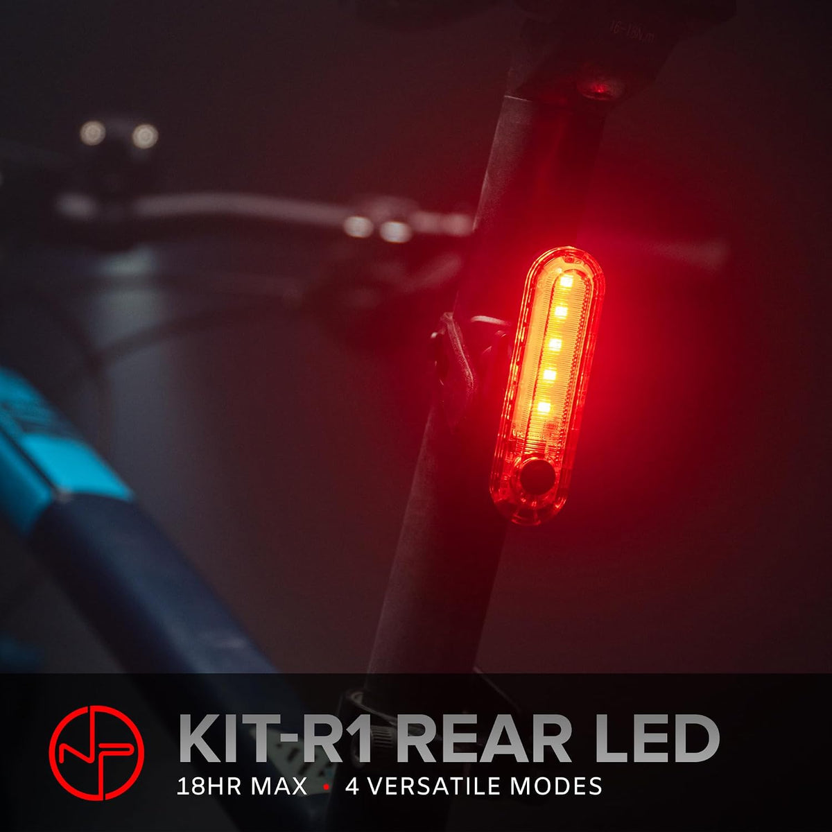Bike Tail Light 2 Pack - Easy Bicycle Rear Light Installation - USB C Rechargeable Bike Lights for Night Riding - 18 Hour Max - Bicycle Brake Safety - 4 Modes LED (Luces para Bicicleta)