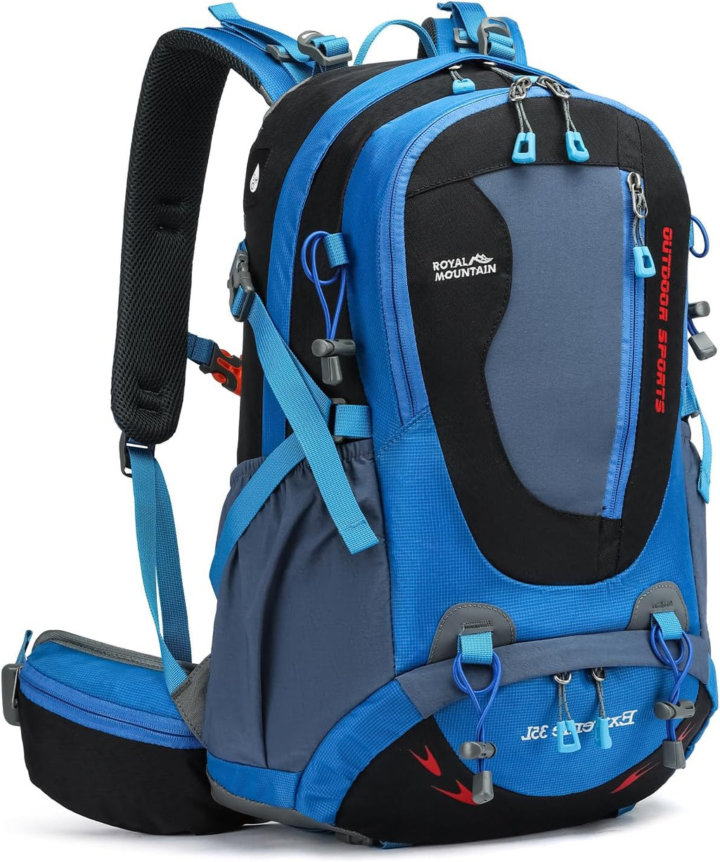 35L Lightweight Hiking Backpack for Women Men Waterproof Camping Backpack