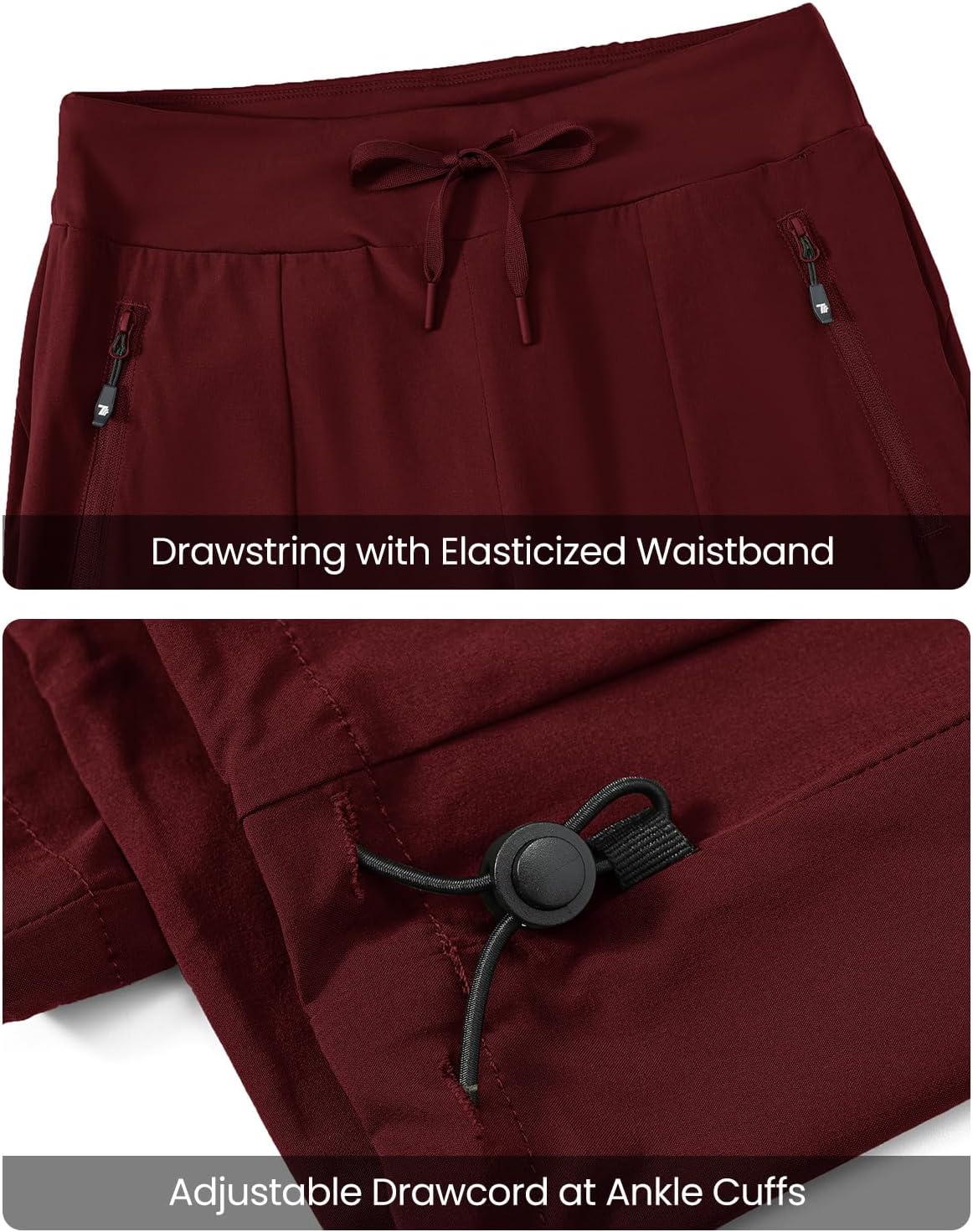 TBMPOY Women's Hiking Pants Lightweight Water Resistant Stretch