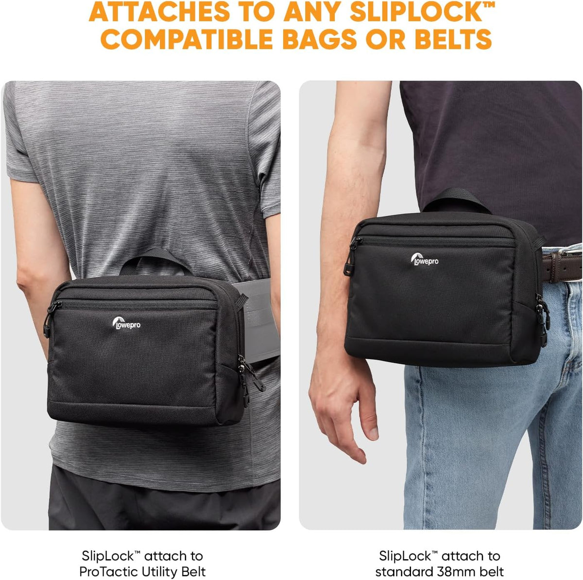 Lowepro ProTactic CS 120 III Camera Pouch, Compatible with ProTactic Camera Backpack 350/450 III Accessories Case Modular System, Internal Dimensions 17cm x 8cm x 23cm, Camera Accessories, Camera Bag