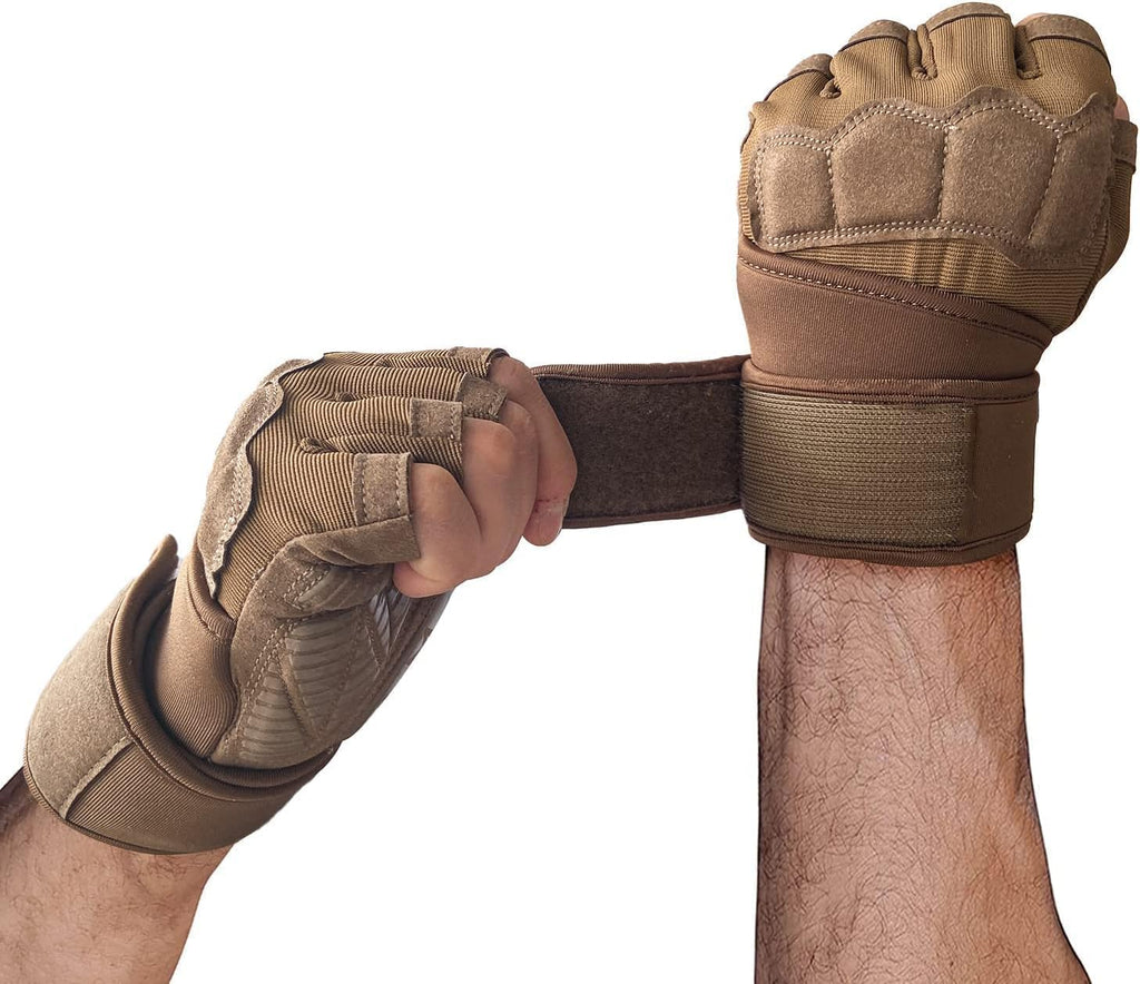 Mens Workout Gloves Weight Lifting Gloves for Men Women Gym Exercise Gloves with Wrist Wrap Support Palm Protection and Grips Gloves for Women Wrist Wrap Gloves for Sport Daily Use
