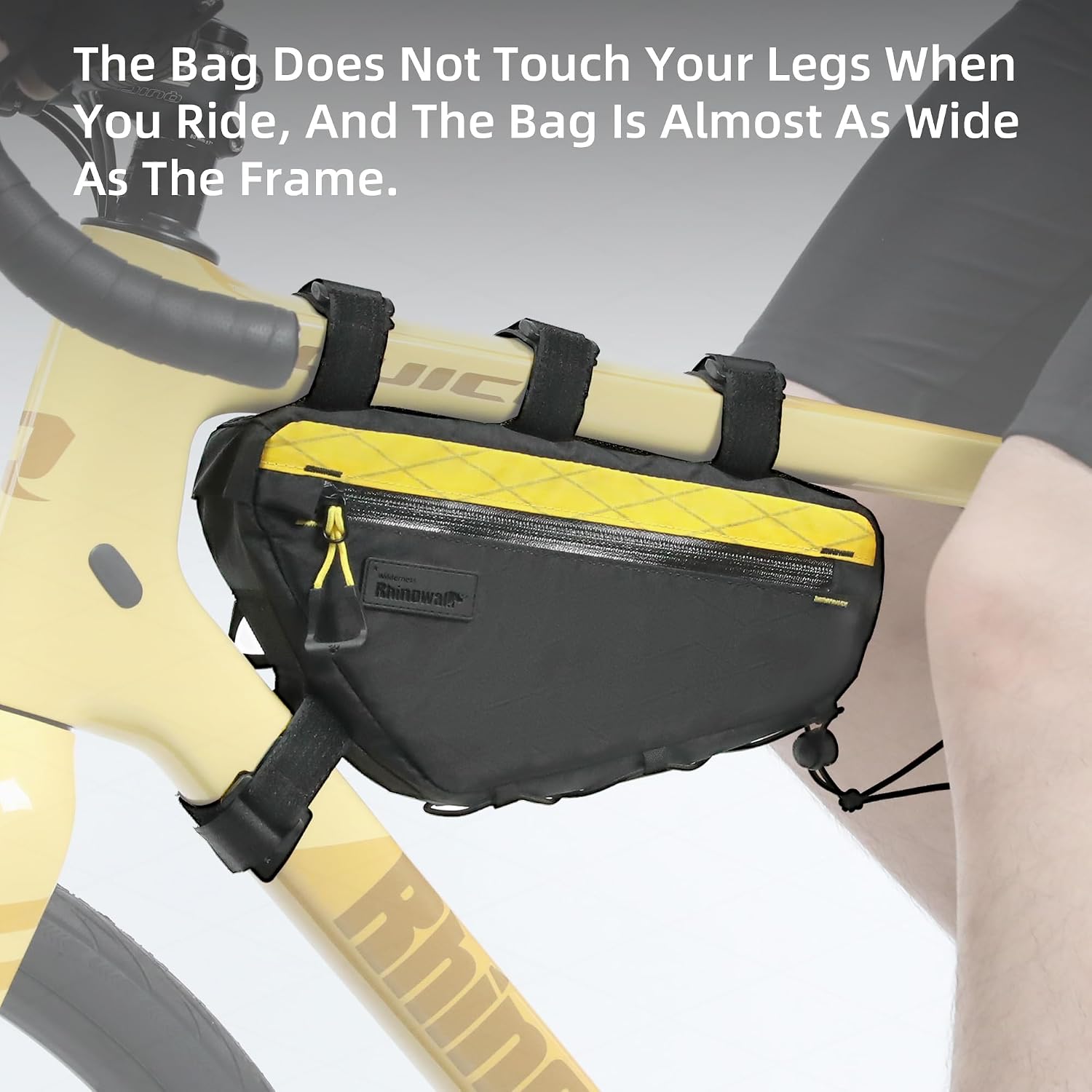 Rhinowalk Bike Frame Bag Waterproof Bike Triangle Bag Bicycle Pouch Under Tube Bag Professional Cycling Accessories