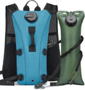 Running Hydration Vest Pack Tactical 3L Water Bladder Backpack Bag for Cycling Marathon Hiking Daypack Men & Women