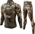 Mens Thermal Underwear Long Johns Set Cold Weather Hunting Base Layer