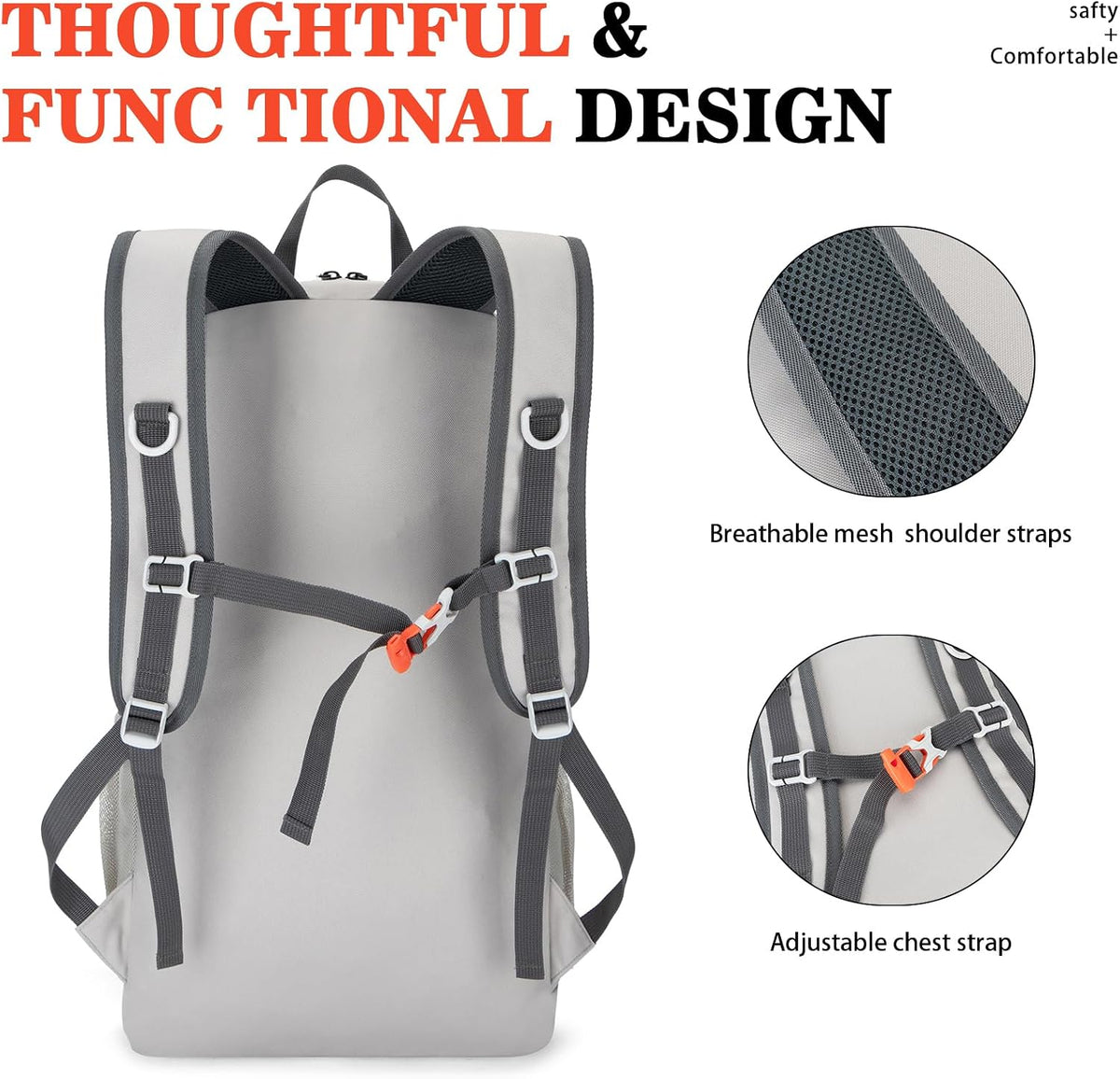 BAGPARKK 35L Ultra Lightweight Foldable Packable Hiking Backpack