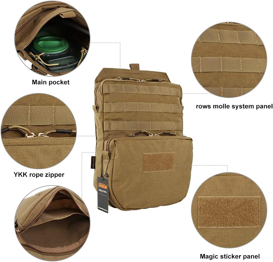 EXCELLENT ELITE SPANKER Tactical MOLLE Hydration Pack for 3L Water Bladder
