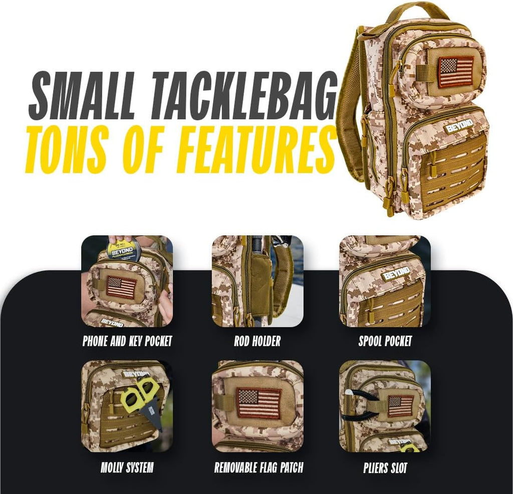 Beyond Voyager Tackle Bag Bundle without & with 2 3600 Tackle Box
