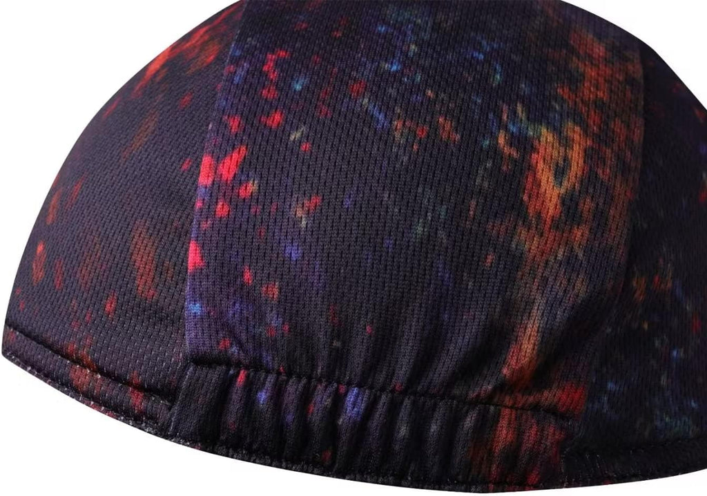 Multicolor Cycling Cap - Polyester Cycling Hat-Under Helmet - Cycling Helmet Liner Breathable&Sweat Uptake