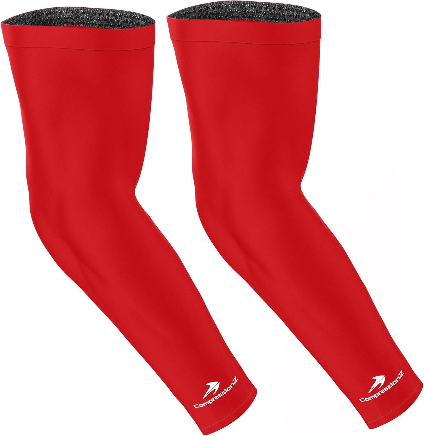 CompressionZ Compression Arm Sleeves for Men & Women| Cooling UV Sun Protection Elbow Pain Relief for All Sports and Recovery