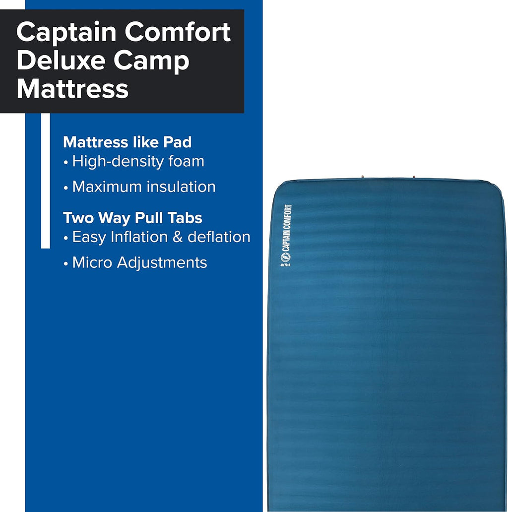 Big Agnes Captain Comfort Deluxe Camp - Sleeping Pad