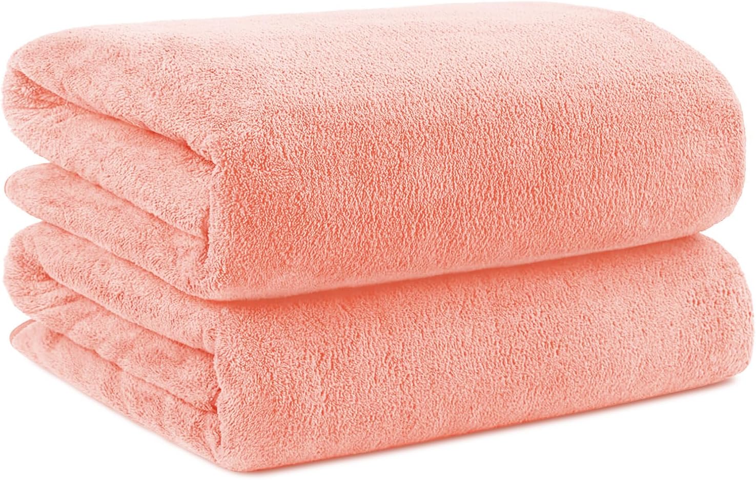 Orighty Bath Towels, Soft Feel Bath Towel, 2 Pack (27'' x 54'')