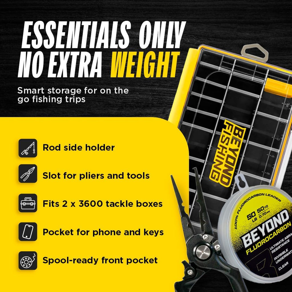 Beyond Voyager Tackle Bag Bundle without & with 2 3600 Tackle Box